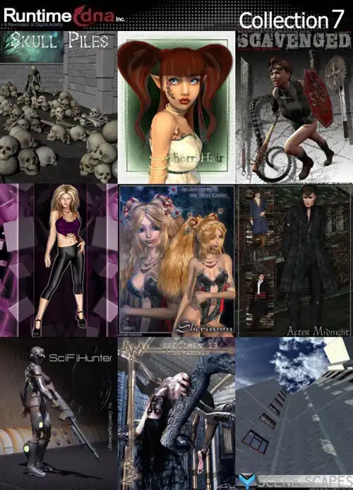 RuntimeDNA Collection 7_DAZ3D下载站