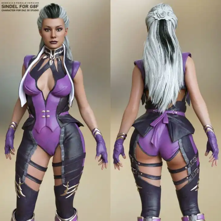 Sindel for G8F_DAZ3D下载站