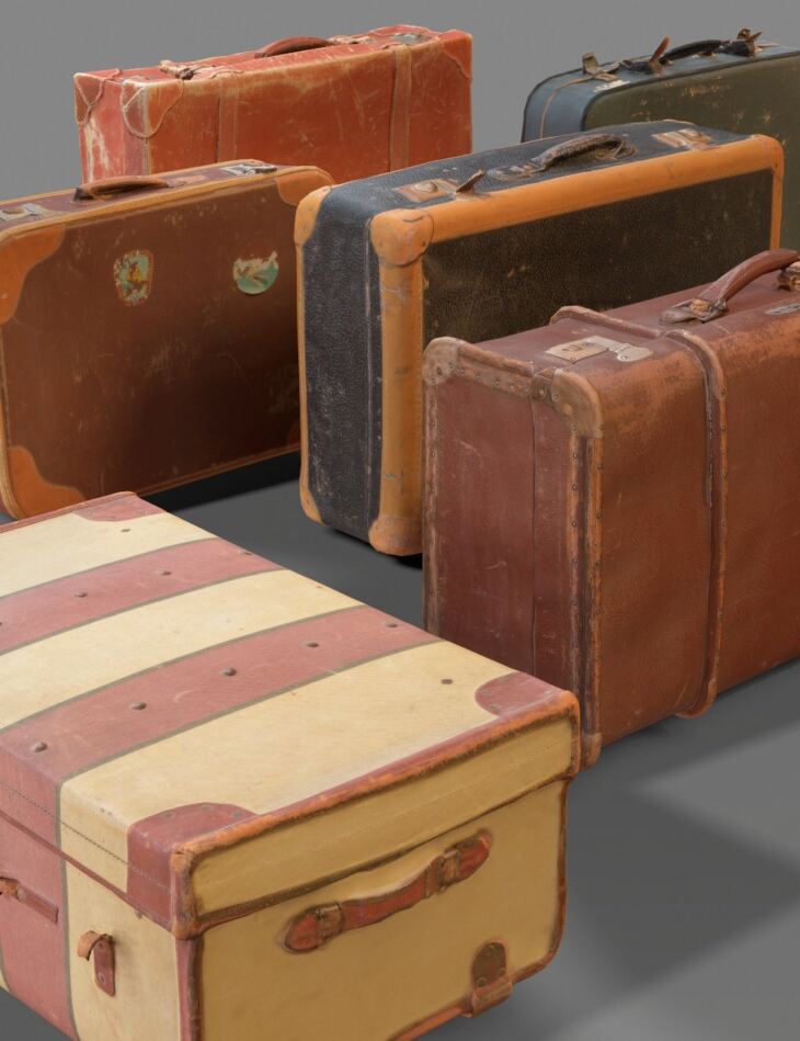 Suitcase Collection Vol I_DAZ3D下载站