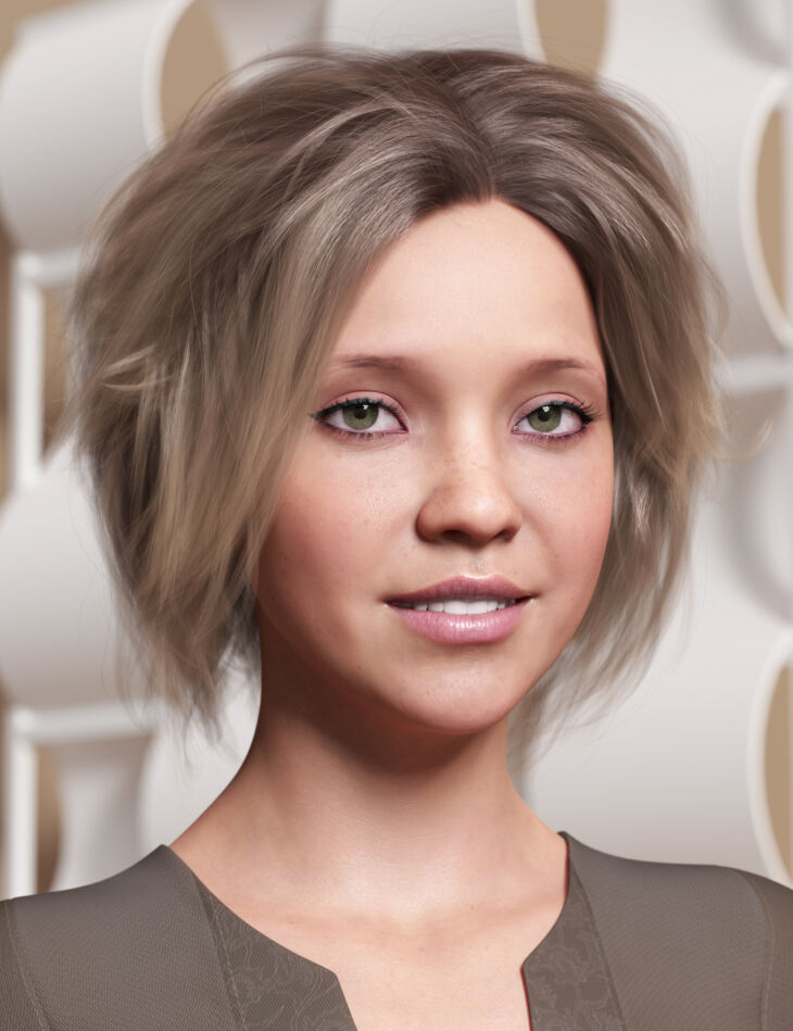 Various Age Bob Hair for Genesis 3 and 8 Female(s)_DAZ3DDL