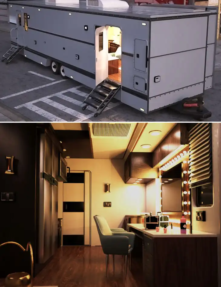 XI Celebrity Trailer_DAZ3D下载站