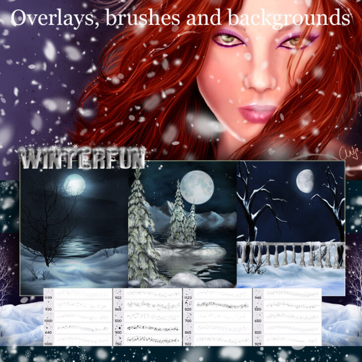 Atmospheric Overlays – Winterfun_DAZ3D下载站