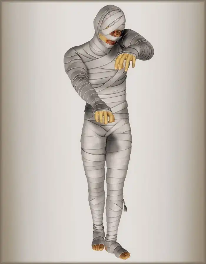 Bandage Bundle for Michael 4_DAZ3DDL