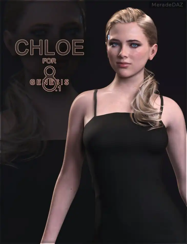 Chloe For Genesis 8 and 8.1 Female_DAZ3DDL