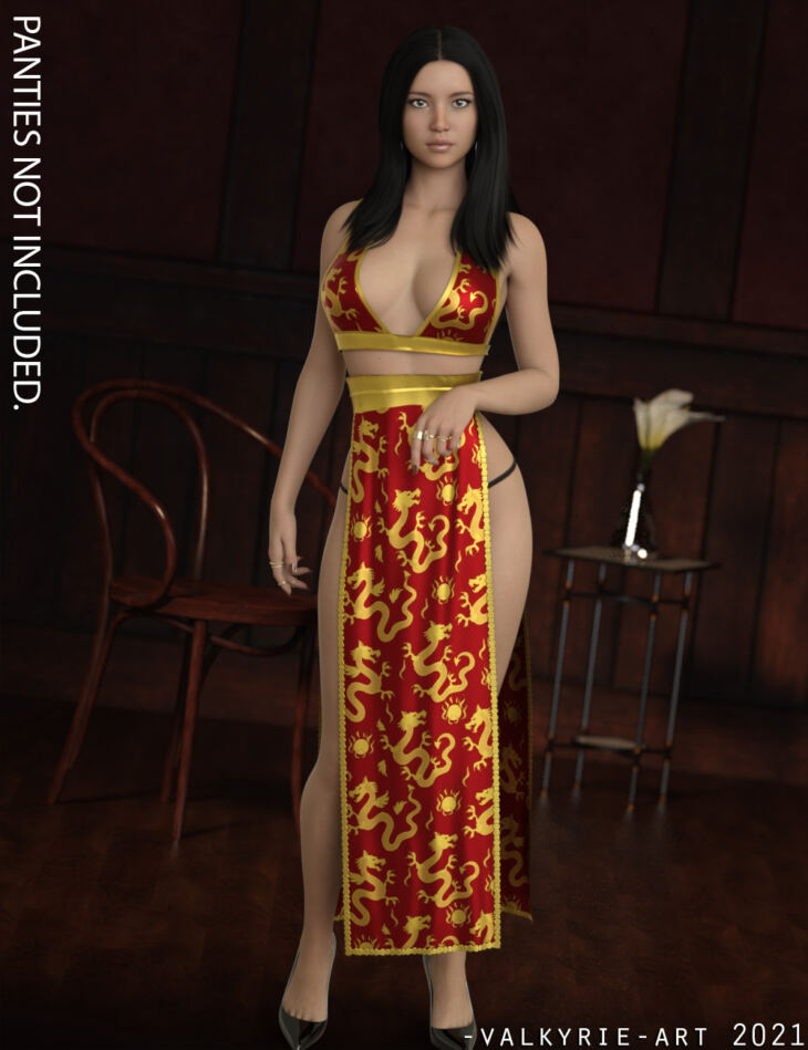 InStyle – JMR dForce Sandy Dress for G8F_DAZ3D下载站