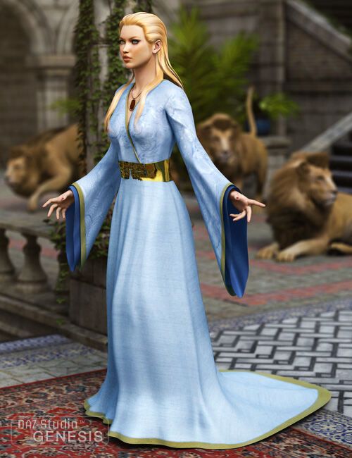 Lion Queen for Genesis Female_DAZ3DDL