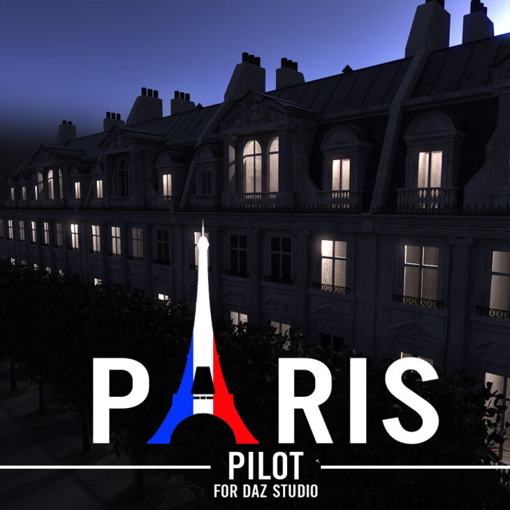PARIS – Pilot for DS Iray_DAZ3D下载站