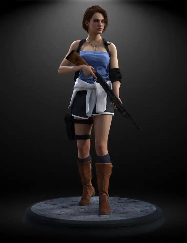 Resident Evil 3 Remake Jill Valentine G8F_DAZ3D下载站