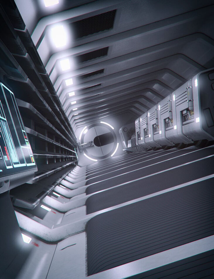 Science Fiction Corridor_DAZ3DDL
