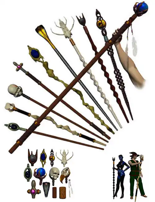 Staff Pack_DAZ3DDL
