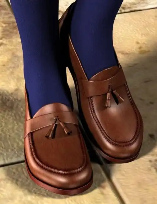 Tassel Loafers for Genesis_DAZ3DDL