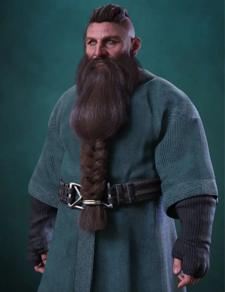 Thimor 9 Beard_DAZ3DDL