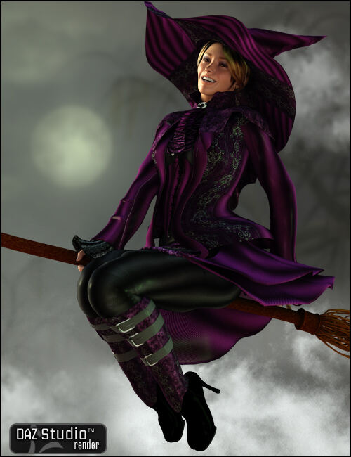 Witch Hunter for V4_DAZ3DDL