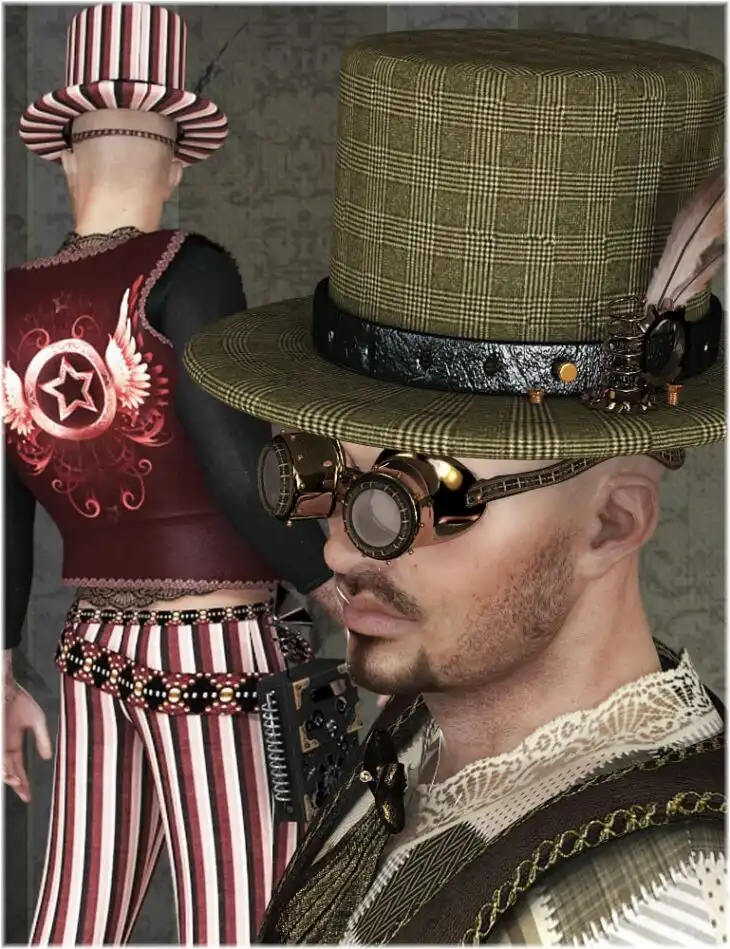 Zachariah for Genesis 2 Male(s)_DAZ3D下载站