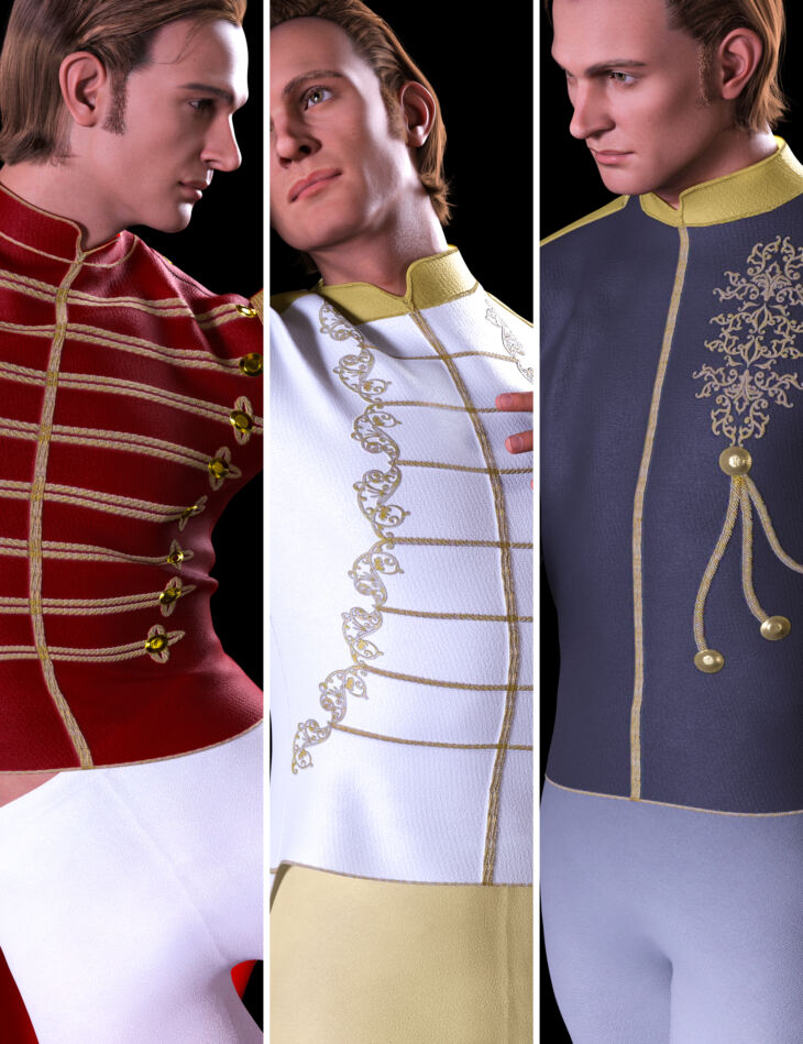 dForce Hans Ballet Outfit Textures_DAZ3DDL