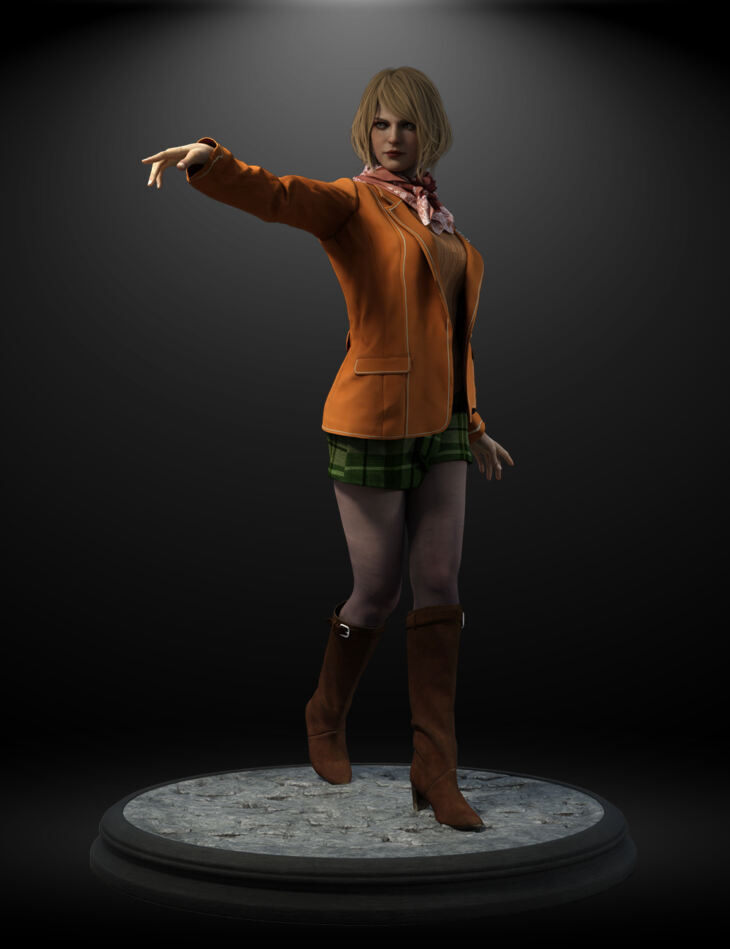 Ashley Graham Resident Evil 4 Remake G8F_DAZ3D下载站