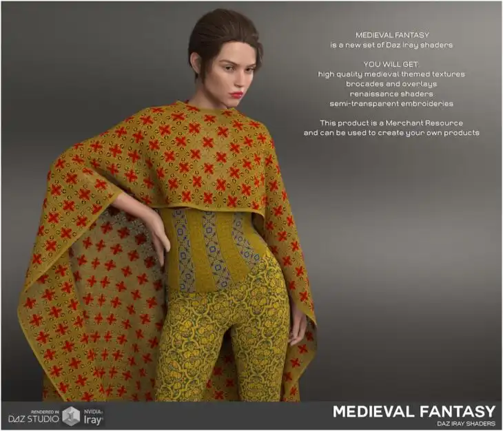 Daz Iray – Medieval Fantasy_DAZ3D下载站