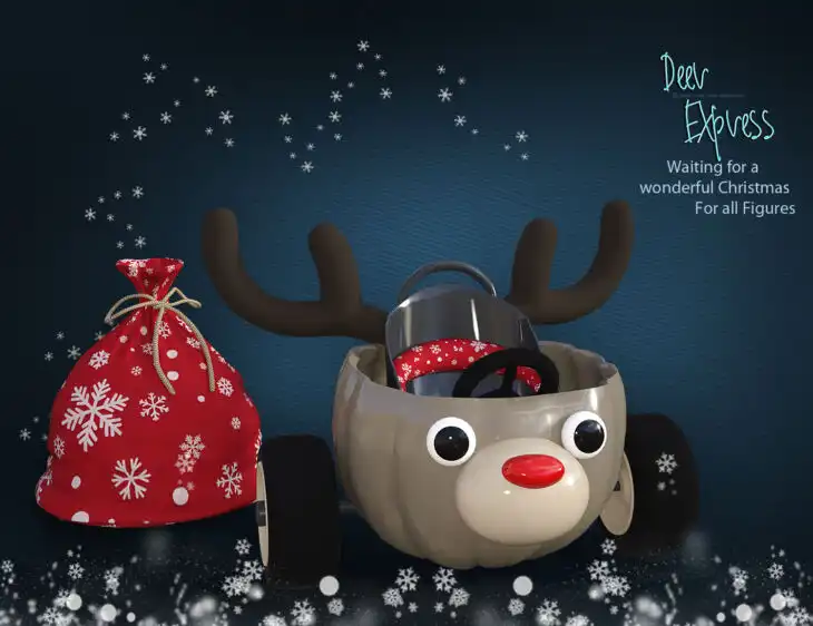Deer Express_DAZ3DDL