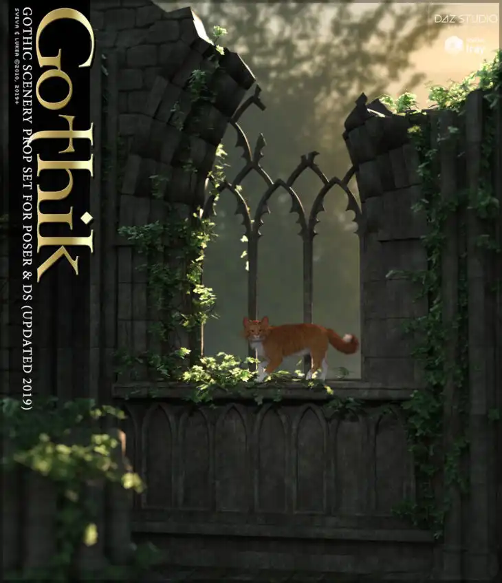 Gothik DS and Poser_DAZ3DDL