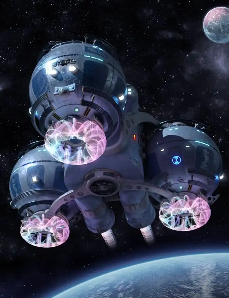 Starship Gaya_DAZ3DDL