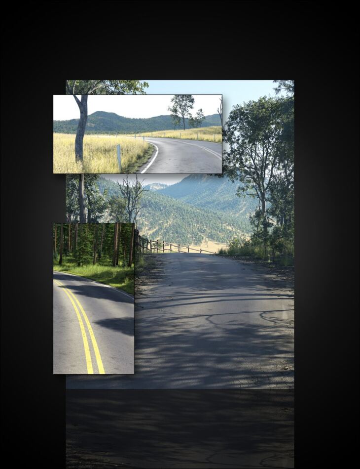 UltraScenery – Landscape Features Volume 4_DAZ3D下载站
