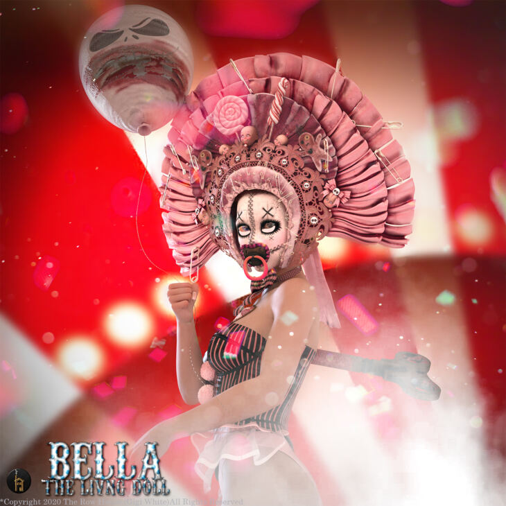 BELLA The Living Doll Bonnet_DAZ3DDL