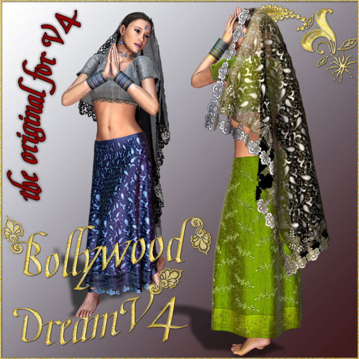 Bollywood Dream V4_DAZ3D下载站