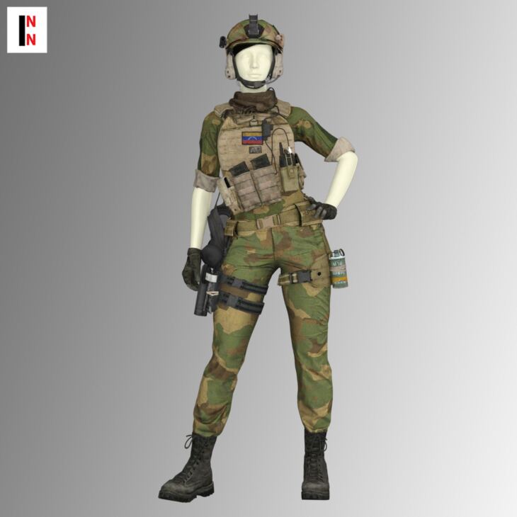COD – Mara Forest OPS Outfit For Gensis 8 Female_DAZ3D下载站