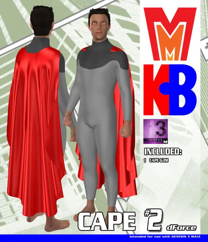 Cape 002A MMKBG3M dForce_DAZ3DDL