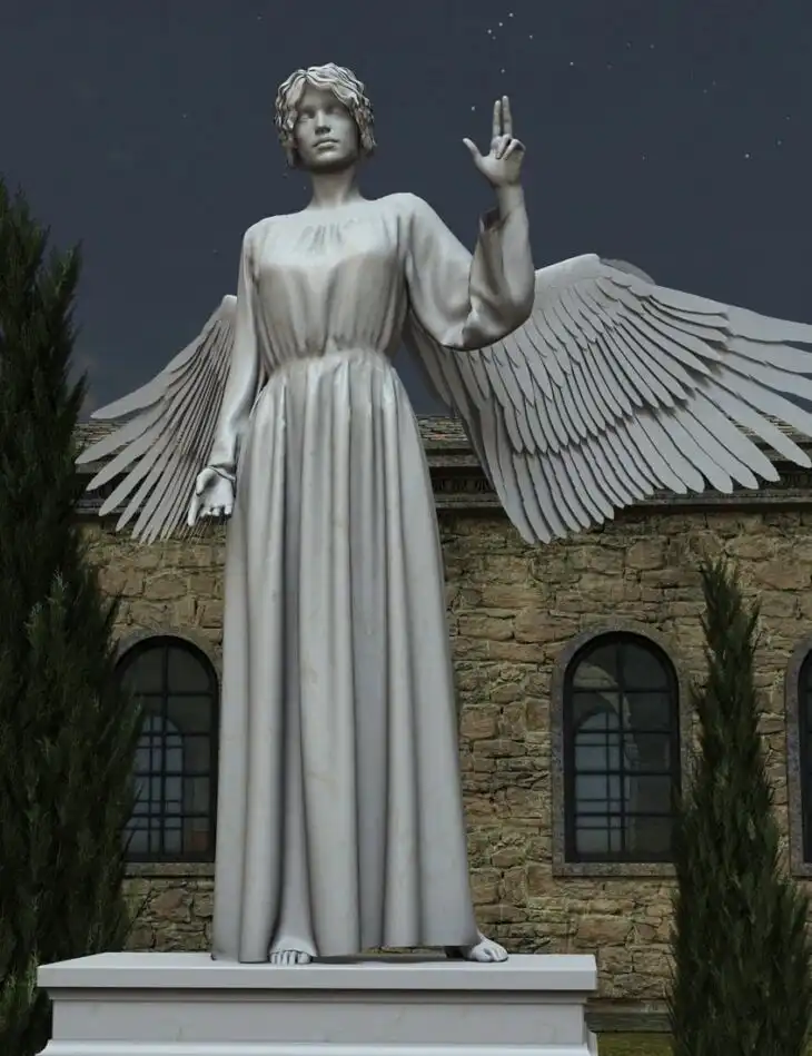 Celestial Poses for Victoria 5 and Michael 5_DAZ3DDL