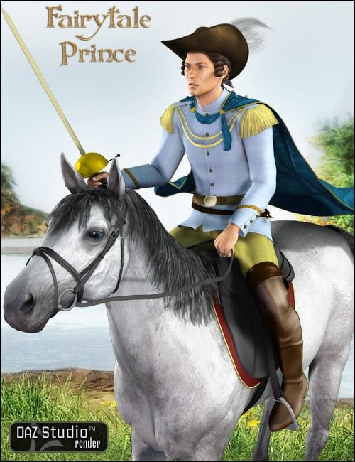 Fairytale Prince for M4 and H4_DAZ3DDL