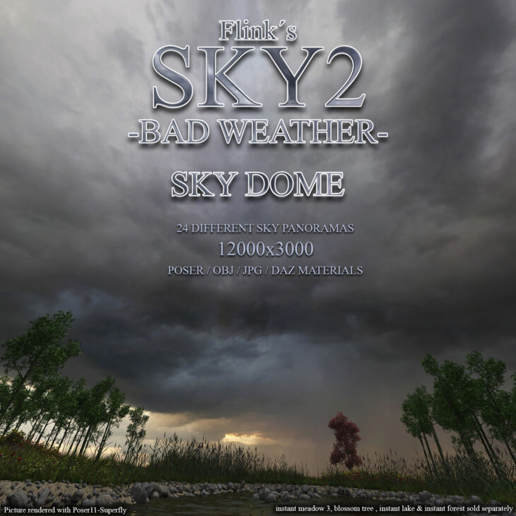 Flinks Sky 2 – Bad Weather_DAZ3D下载站