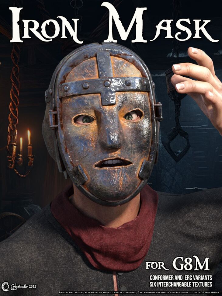 Iron Mask for G8M_DAZ3DDL