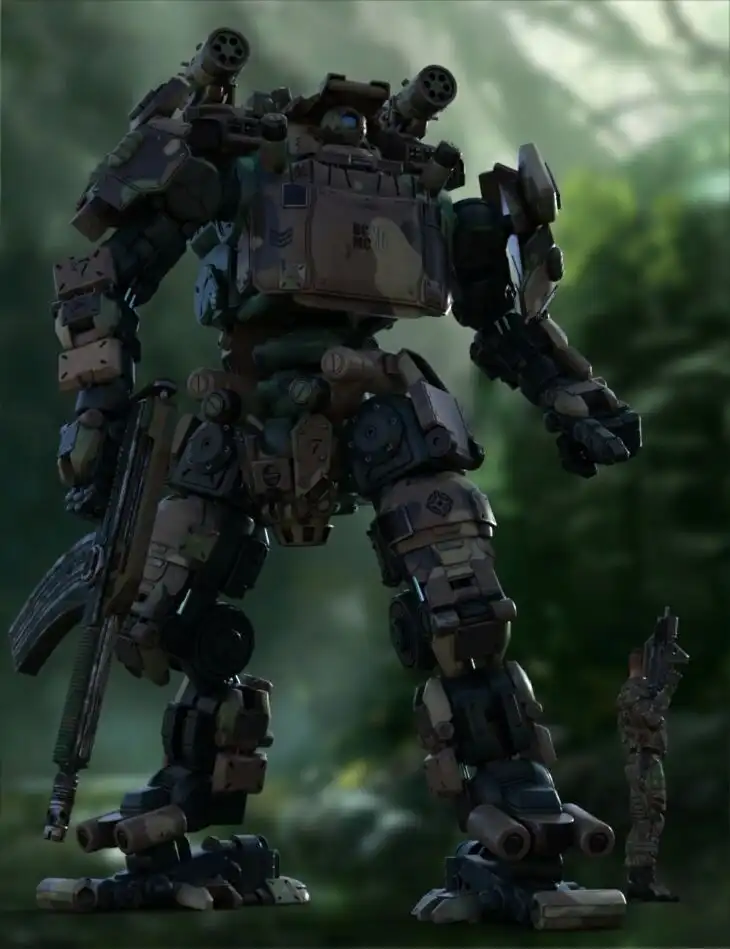 IronMech Delta_DAZ3DDL