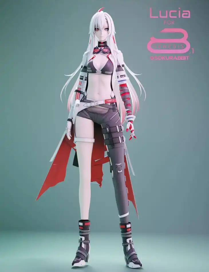 Lucia For Genesis 8 And 8.1 Female_DAZ3DDL
