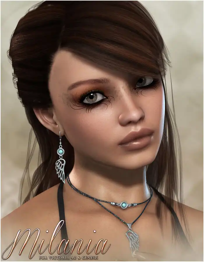 Milania for V4 and Genesis_DAZ3DDL