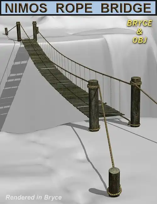 Nimos Rope Bridge_DAZ3D下载站