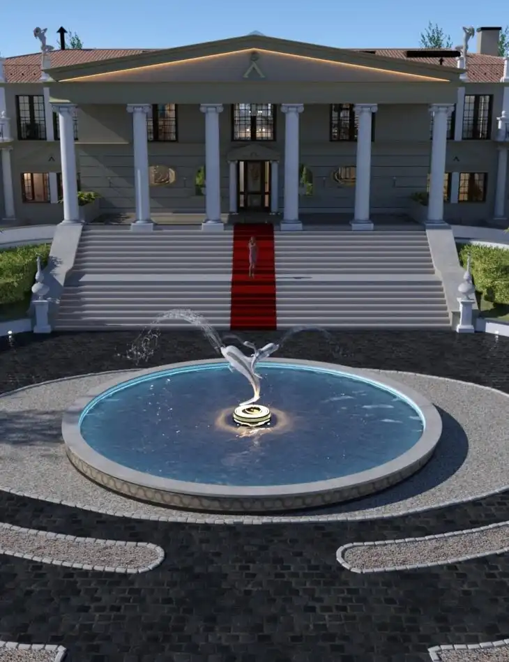 PW The White Palace_DAZ3D下载站