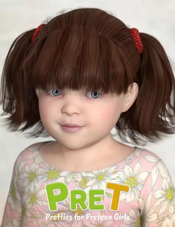 PreT Girls Fringe Hair for Genesis 8 Female(s)_DAZ3DDL
