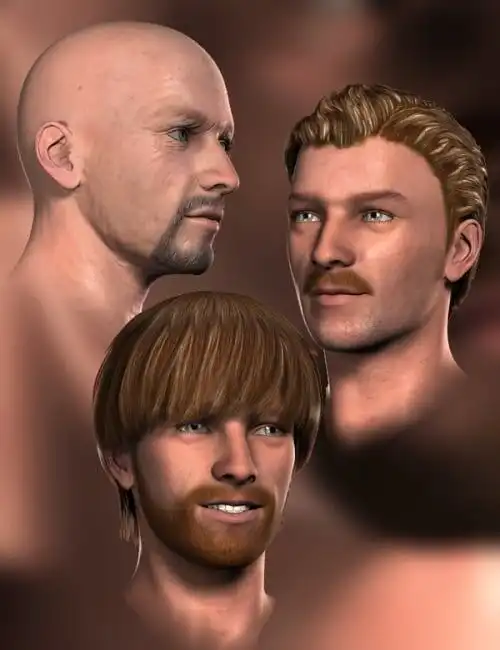Short Beard for Genesis_DAZ3DDL