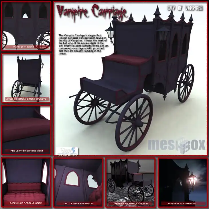 The Vampire Carriage (V1VV101-3DS)_DAZ3DDL