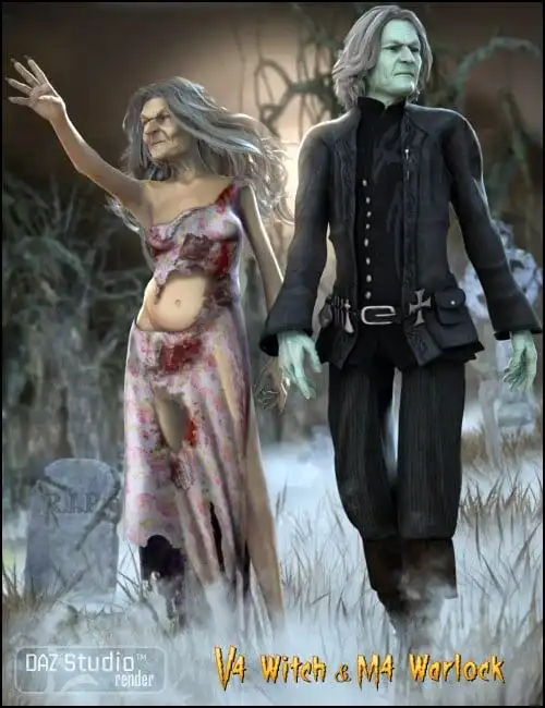 The Witch and the Warlock_DAZ3DDL