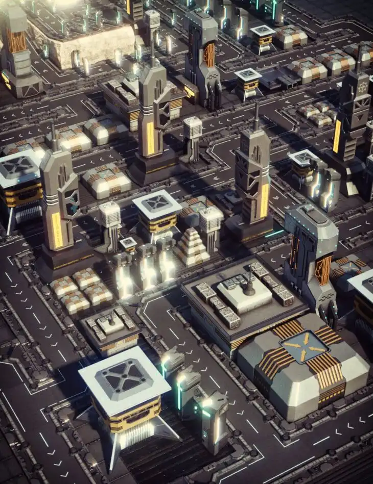 X-BIT Future Space Road_DAZ3DDL