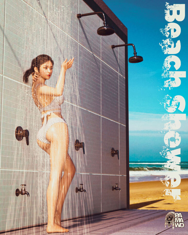 Beach Shower DS_DAZ3D下载站