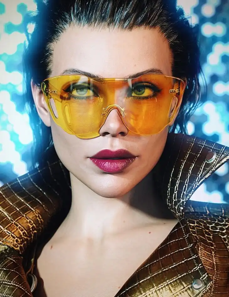 Breakaway Glasses for Genesis 8, 8.1 and 9_DAZ3D下载站