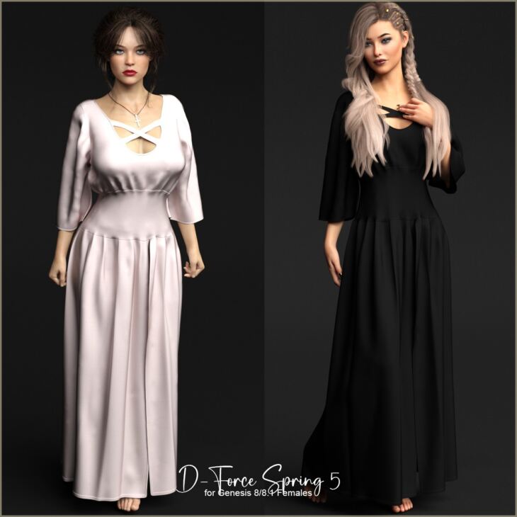 D-Force Spring 5 for G8F and G8.1F_DAZ3DDL