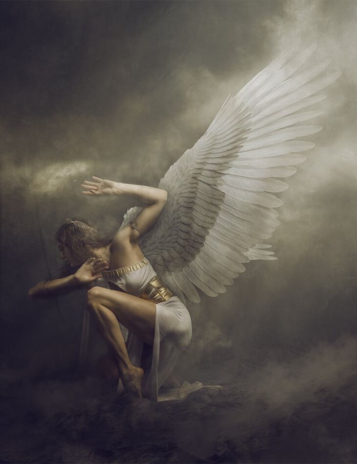 Descended Angel Video Course: Digital Compositing with Daz Studio and Photoshop_DAZ3D下载站