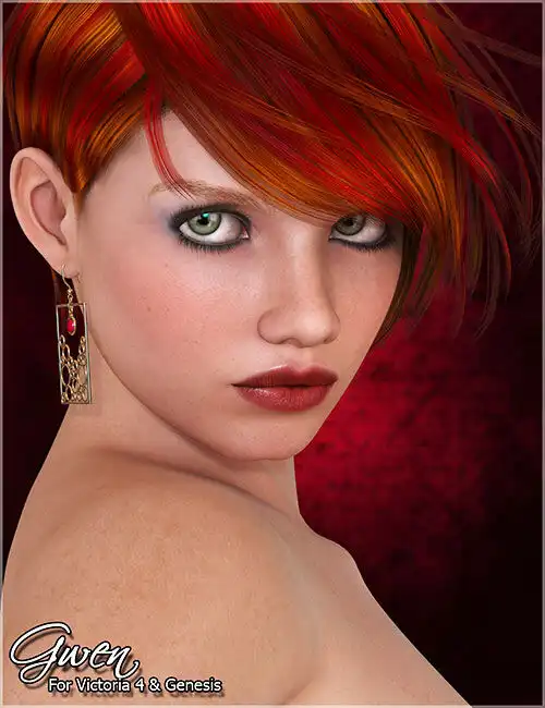 Gwen for Victoria 4 and Genesis_DAZ3DDL