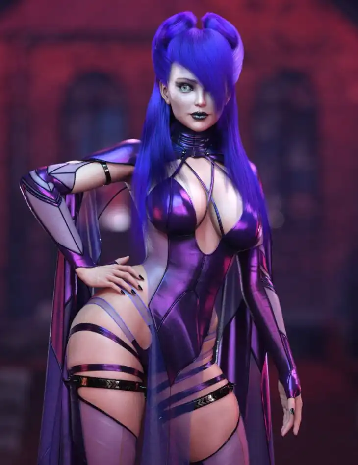 HM dForce Vihar for Genesis 9 Bundle_DAZ3D下载站