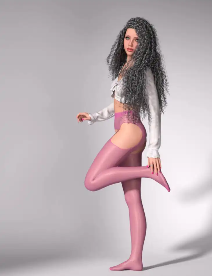 Lali’s Suspender Pantyhose for Genesis 9_DAZ3DDL